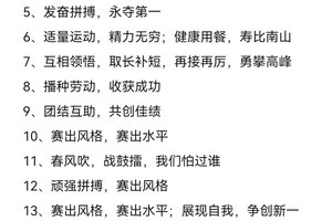 篮球训练时鼓舞士气的话有哪些